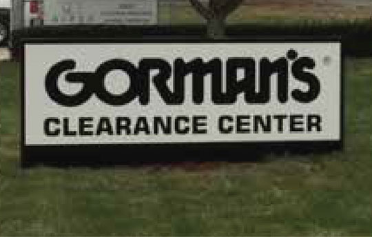 Clearance Center, Gorman's
